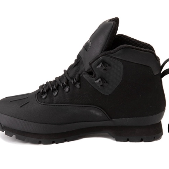 Men’s Timberland Euro Hiker Shell-Toe Boot - Black. US 11 M. MSRP $149 - Picture 2 of 12
